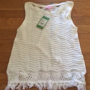 Crochet Lilly Pulitzer shirt